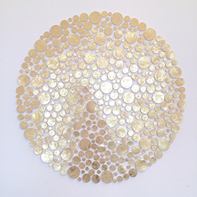 Box of dots - affordable paper art designed by Cissy Cook