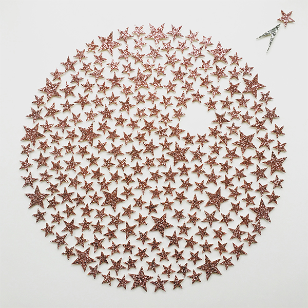 Paper stars - affordable paper art designed by Cissy Cook